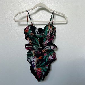 LA Hearts swimsuit/bodysuit